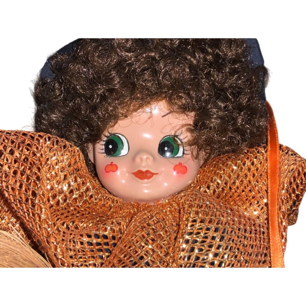 Brinn's October Calendar Clown Doll 1986 Halloween Trick or Treat - Picture 2 of 12
